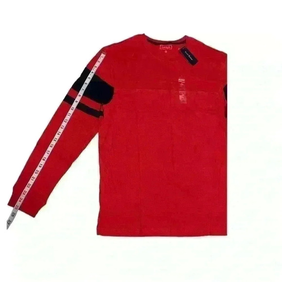 Club Room Men’s Football T-Shirt Created For Macy’s Island Sunset Size L - Picture 5 of 8